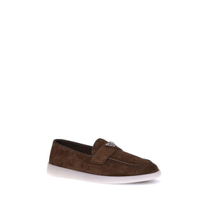 Prada Suede Loafers