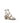 Valentino Garavani Beige Calf Leather Bos Taurus Platform Sandals