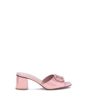 Valentino Garavani Multicolor Calf Leather Bos Taurus Sandals