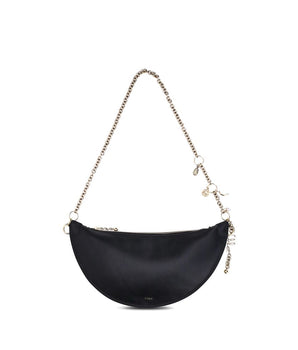Chloé Black Calf Leather Bos Taurus Shoulder Bag