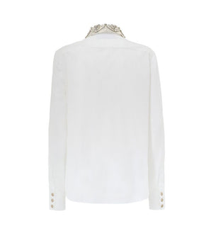 Gucci White Cotton Dress Shirt