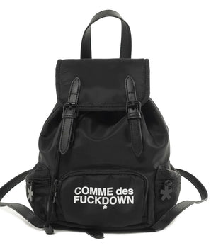 Comme Des Fuckdown Black Nylon Backpack