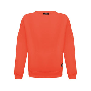 Balmain Orange Cotton Sweater