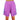Comme Des Fuckdown Purple Polyester Short