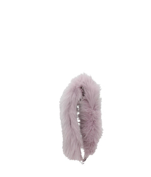 Miu Miu Purple Fur Shoulder Bag
