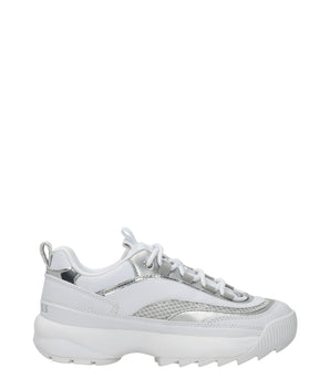 Guess White Polyethylene Chunky Sneakers