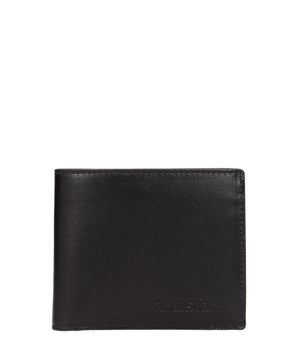 Testoni black leather wallet