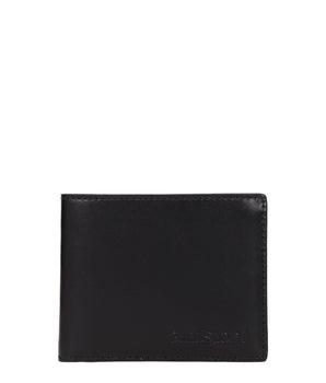 Testoni black leather wallet