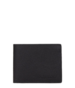 Testoni black leather wallet