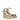 Stuart Weitzman Beige Leather Wedges Sandals