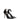 Stuart Weitzman Black Crystals Stiletto Heels Sandals
