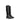 Max Mara Black Leather Over The Knee