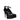 Paris Texas Black Leather Platforms Pumps
