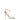 Stuart Weitzman Gold Leather Stiletto Heels Sandals