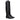 Stuart Weitzman Black Leather Over The Knee