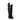Stuart Weitzman Black Leather Over The Knee
