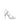 The Attico Gray Leather Stiletto Heels Sandals