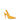 The Attico Orange Satin High Heel Pumps
