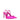 The Attico Pink Satin Stiletto Heels Sandals