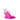 The Attico Pink Satin Platforms