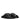 Dolce & Gabbana Black Leather Slippers Sandals
