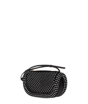Jw Anderson Black Leather Crossbody Bag