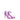 Stuart Weitzman Purple Leather Stiletto Heels Sandals