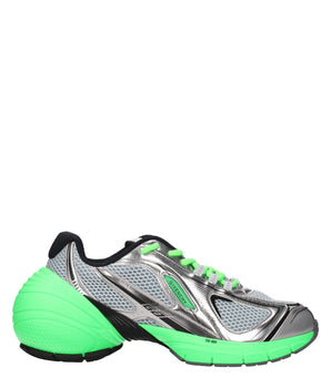 Givenchy Gray Fabric Athletic Sneakers