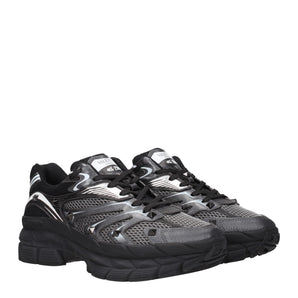 Valentino Garavani Black Fabric Athletic Sneakers