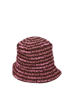 Jacquemus Brown Cotton Bucket Hat