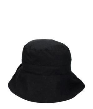 Jacquemus Black Cotton Bucket Hat