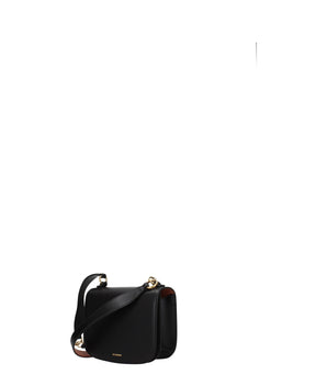 Jil Sander black leather bag
