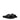 Off-White Black Leather Slippers Sandals