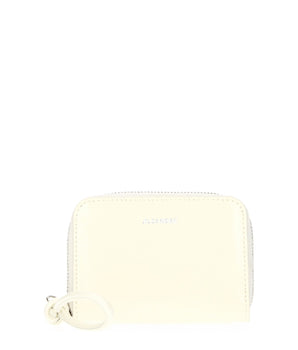 Jil Sander Beige Leather Wallet