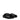 Jil Sander Black Leather Slippers Sandals
