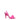 The Attico Pink Fabric Stiletto Heels Sandals