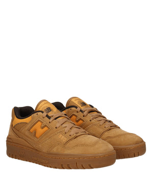 New Balance Brown Leather Sneakers
