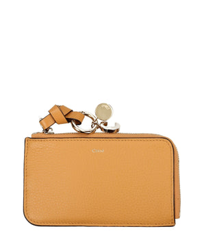Chloé Orange Leather Wallet