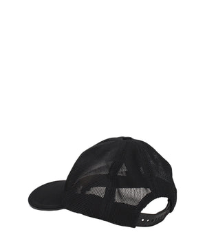 Burberry Black Cotton Cap (Baseball Hat)