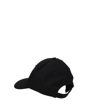 Burberry Black Cotton Cap (Baseball Hat)