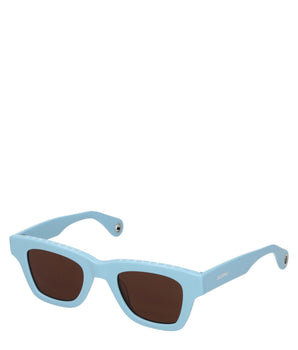 Jacquemus Light Blue Acetate Sunglasses