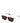 Jacquemus Brown Acetate Sunglasses