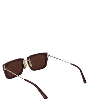Jacquemus Brown Acetate Sunglasses