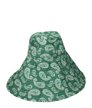 Jacquemus Green Cotton Sunhat