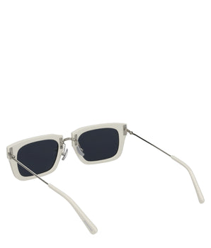 Jacquemus White Acetate Sunglasses
