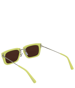 Jacquemus Yellow Acetate Sunglasses