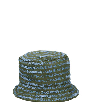 Jacquemus Green Cotton Bucket Hat