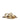 Valentino Garavani Gold Leather Slippers Sandals