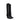 Celine Black Leather High Heel Boots
