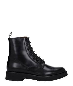 Church's Black Leather Ankle Boots